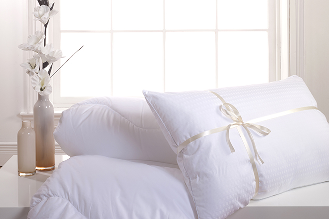 Buy Luxury Natural & Smartfil Fibre Pillows - From The Fine Bedding Company